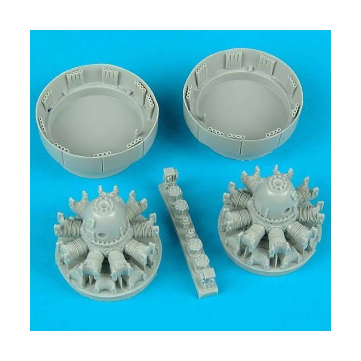 A-26B/C engines für Revell Monogram Bausatz - Quickboost QB48 062