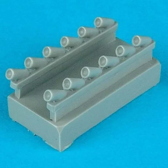 Spitfire F Mk. 22/24 exhaust für Eduard und Airfix Bausatz, 1/48 - ...