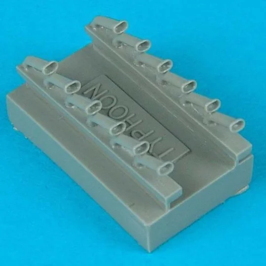 Hawker Typhoon exhaust für Hasegawa Bausatz, 1/48 - Quickboost QB48... Hawker Typhoon exhaust für Hasegawa Bausatz, 1/48 - Quickboost QB48...