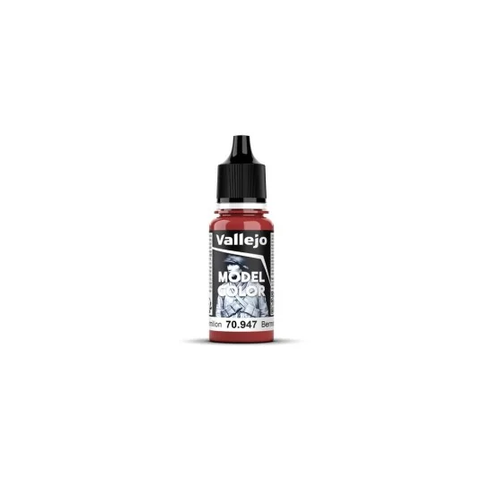 038 - Dark Vermilion 18 ml - Vallejo 70947 038 - Dark Vermilion 18 ml - Vallejo 70947
