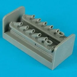 IL-2 exhaust für Accurate Bausatz, 1/48 - Quickboost QB48 079