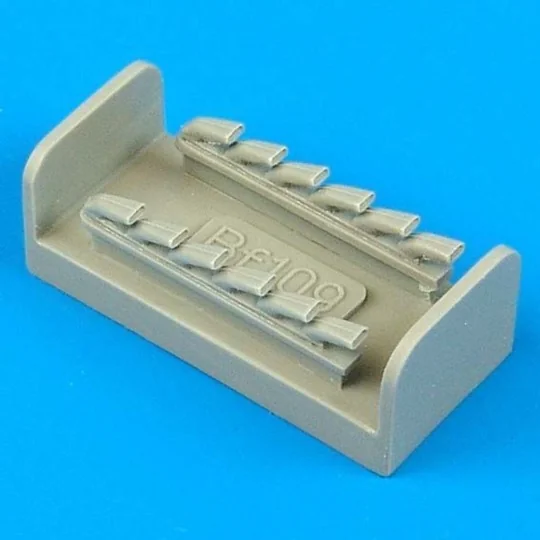 Bf 109G/K exhaust für FUJIMI Bausatz, 1/48 - Quickboost QB48 098