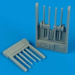 P-61B Black Widow gun barrels für Revell Monogram Bausatz, 1/48 - Q...