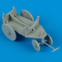 German WWII support cart for external fuel tank, 1/48 - Quickboost ...