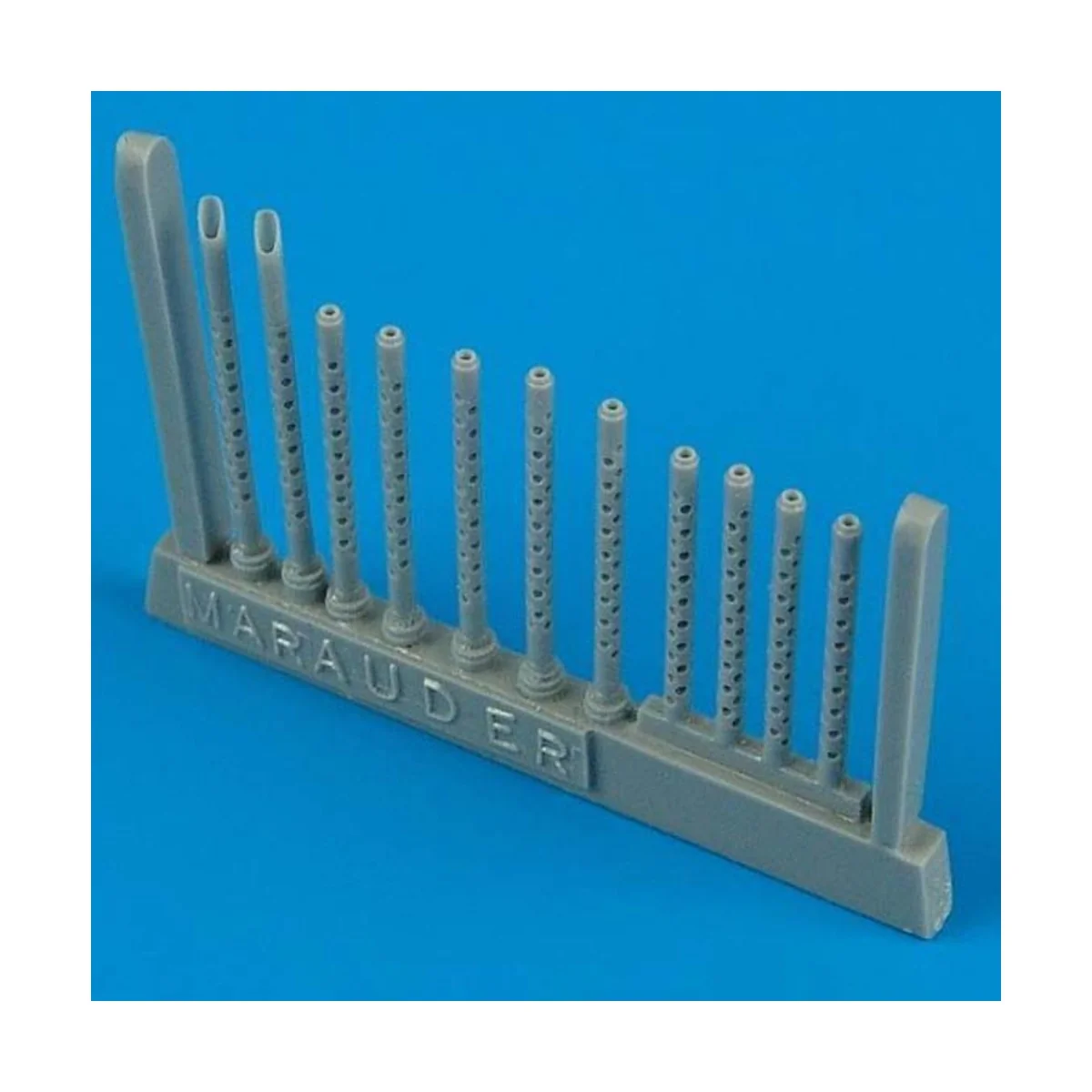 B-26 Marauder gun barrels für Revell Bausatz - Quickboost QB48 104