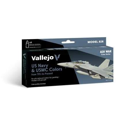 Model Air: US Navy & USMC Colors from 70's to present 18 ml - Valle...