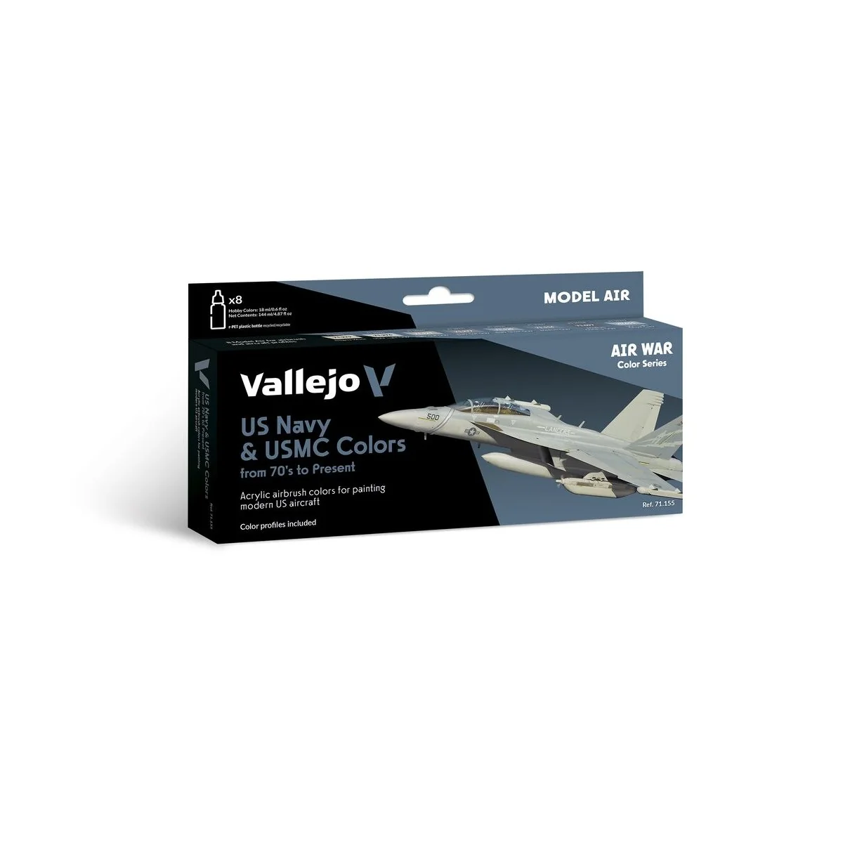 Model Air: US Navy & USMC Colors from 70's to present 18 ml - Valle... Model Air: US Navy & USMC Colors from 70's to present 18 ml - Valle...