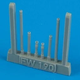 Fw 190A-8 gun barrels für Tamiya Bausatz, 1/48 - Quickboost QB48 109
