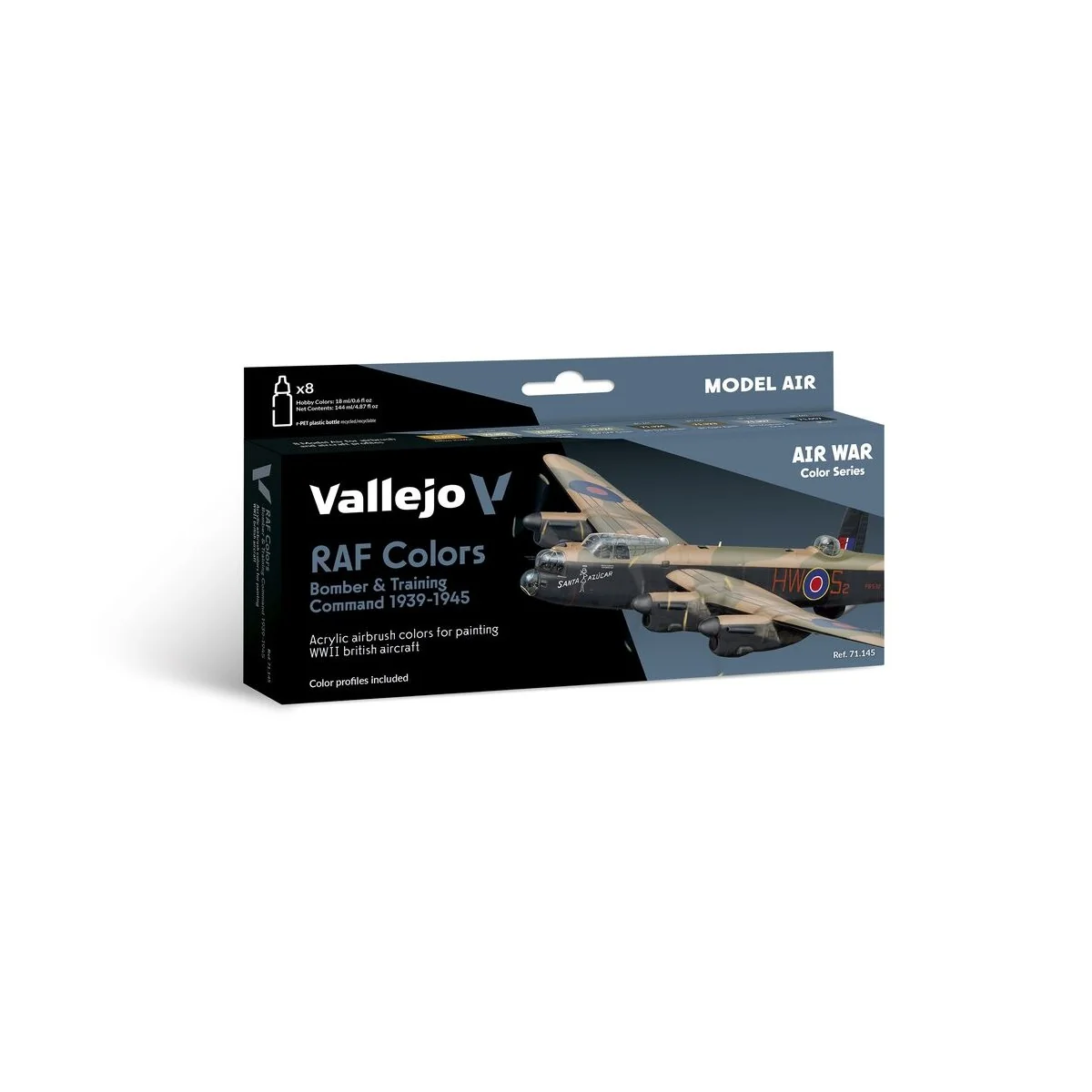 Bomber Air Command & Training Air Command 193945 18 ml - Vallejo 71145 Bomber Air Command & Training Air Command 193945 18 ml - Vallejo 71145