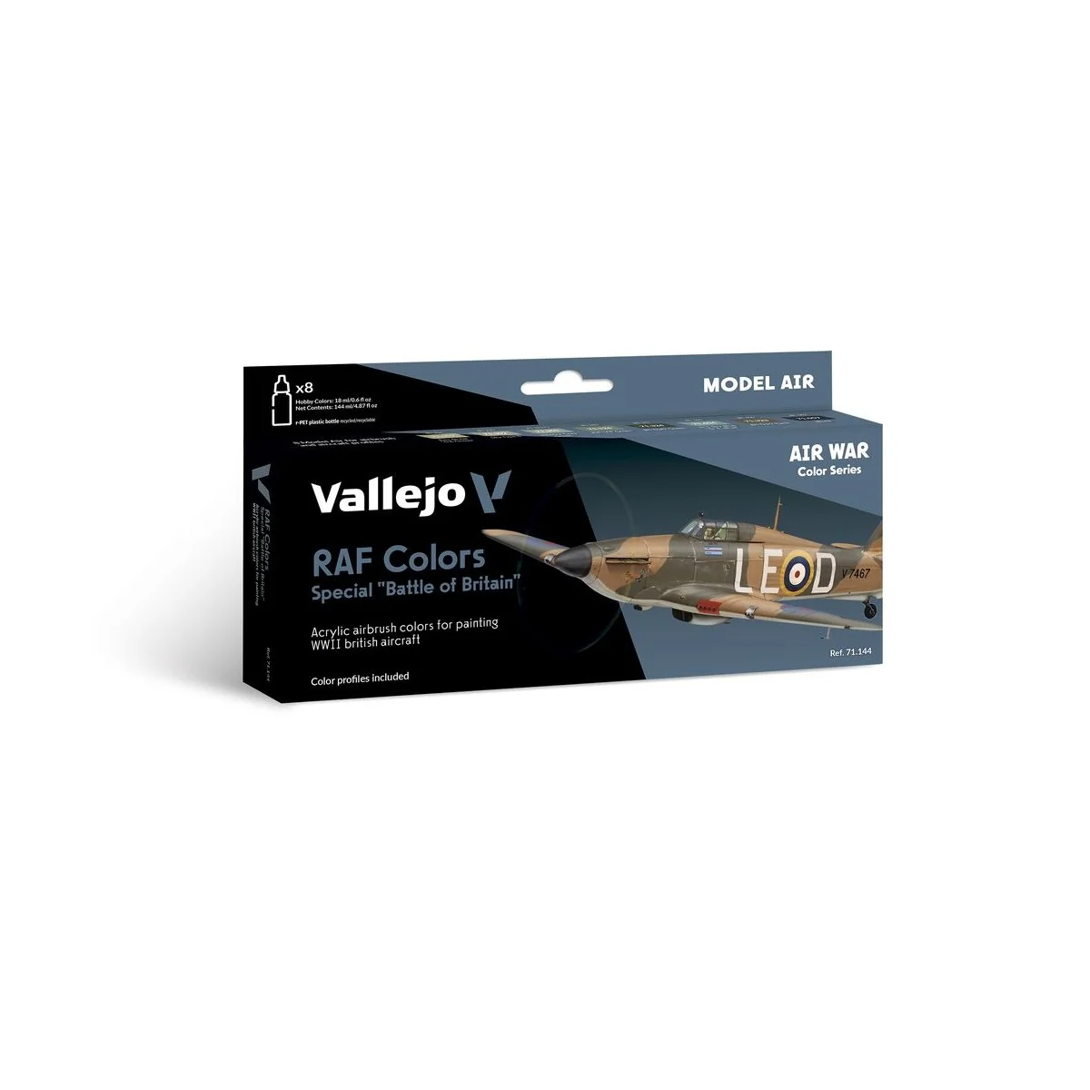 Model Air: Special Battle of Britain 19401941 18 ml - Vallejo 71144 Model Air: Special Battle of Britain 19401941 18 ml - Vallejo 71144