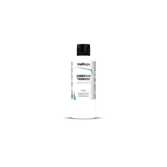 Auxiliary: Airbrush Thinner 161 200 ml - Vallejo 71161 Auxiliary: Airbrush Thinner 161 200 ml - Vallejo 71161