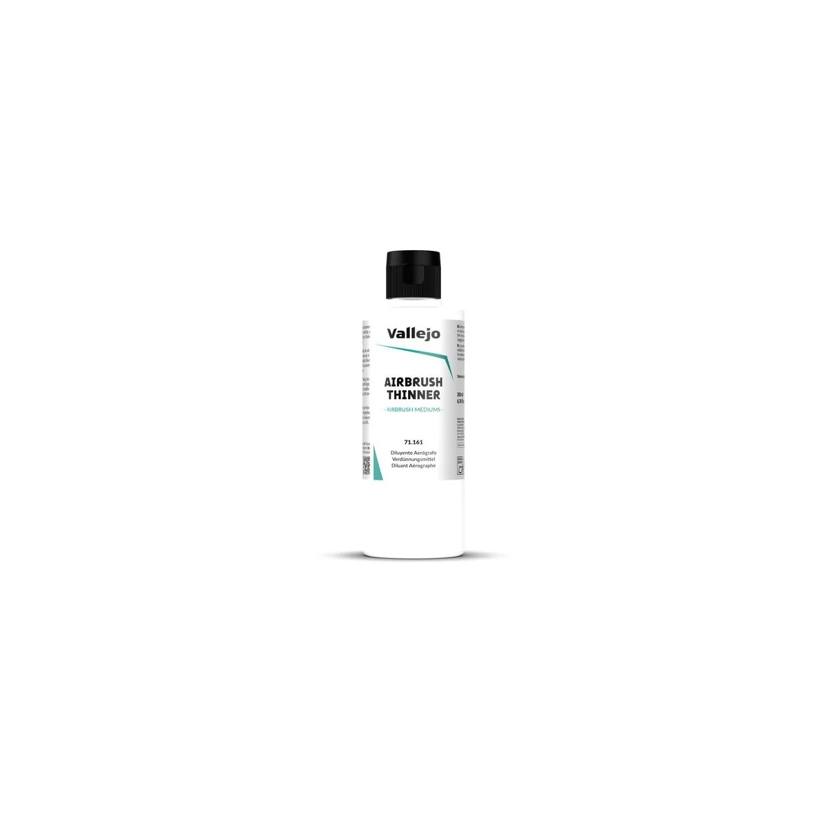 Auxiliary: Airbrush Thinner 161 200 ml - Vallejo 71161 Auxiliary: Airbrush Thinner 161 200 ml - Vallejo 71161
