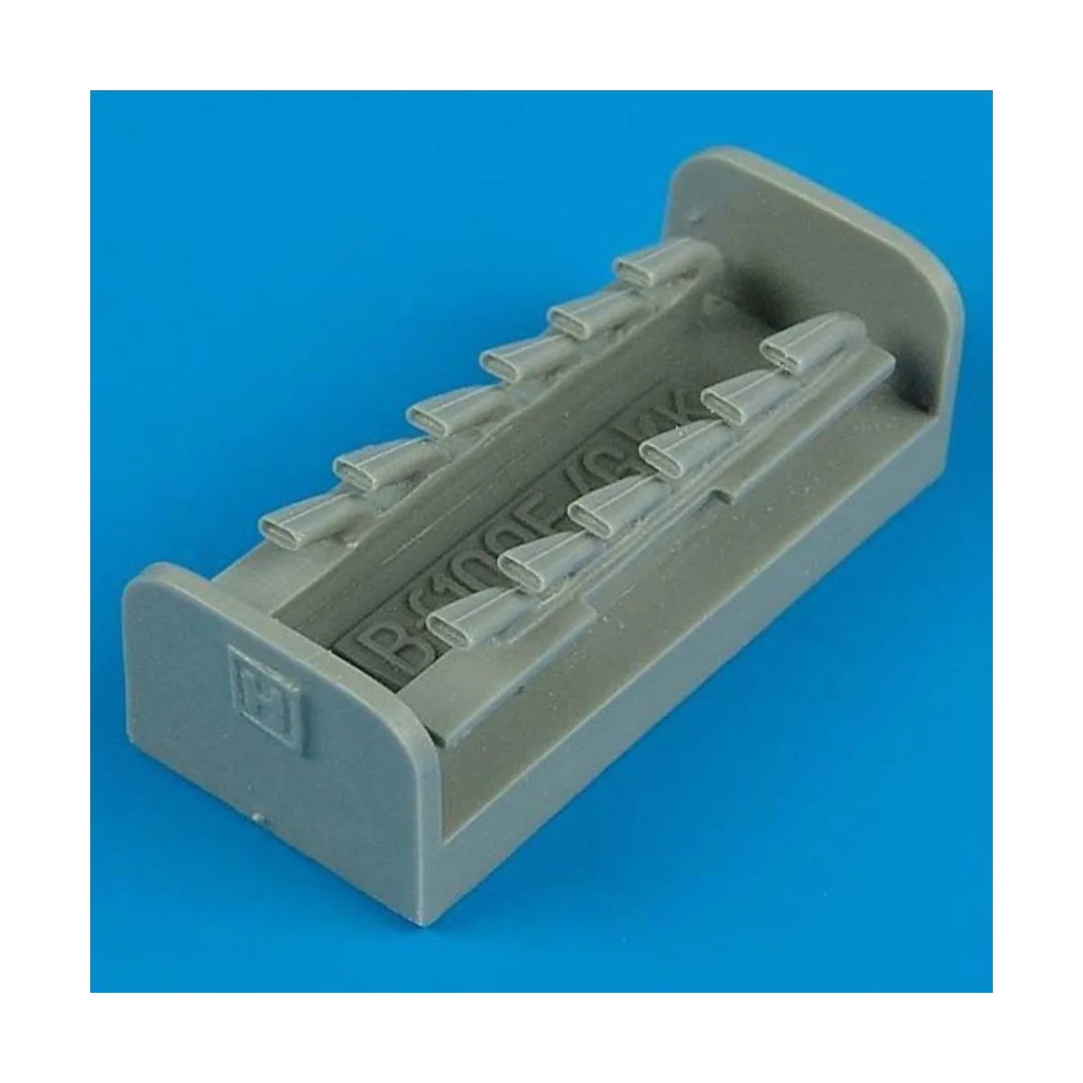 Bf 109F exhaust für Hasegawa Bausatz, 1/48 - Quickboost QB48 110