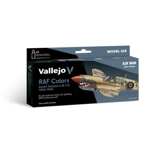 Model Air: WWII RAF Desert 19401945 18 ml - Vallejo 71163 Model Air: WWII RAF Desert 19401945 18 ml - Vallejo 71163