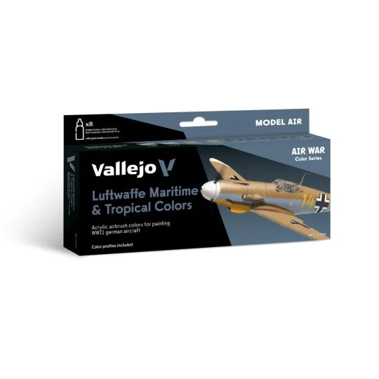 Luftwaffe Maritime And Tropical Colors 1941 to EndWar 18 ml - Valle... Luftwaffe Maritime And Tropical Colors 1941 to EndWar 18 ml - Valle...