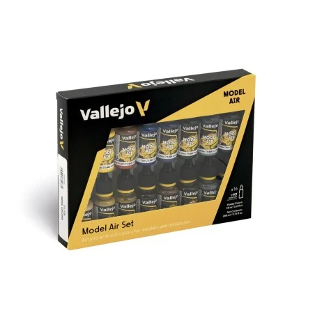 Model Air: Basic Colors 18 ml - Vallejo 71178