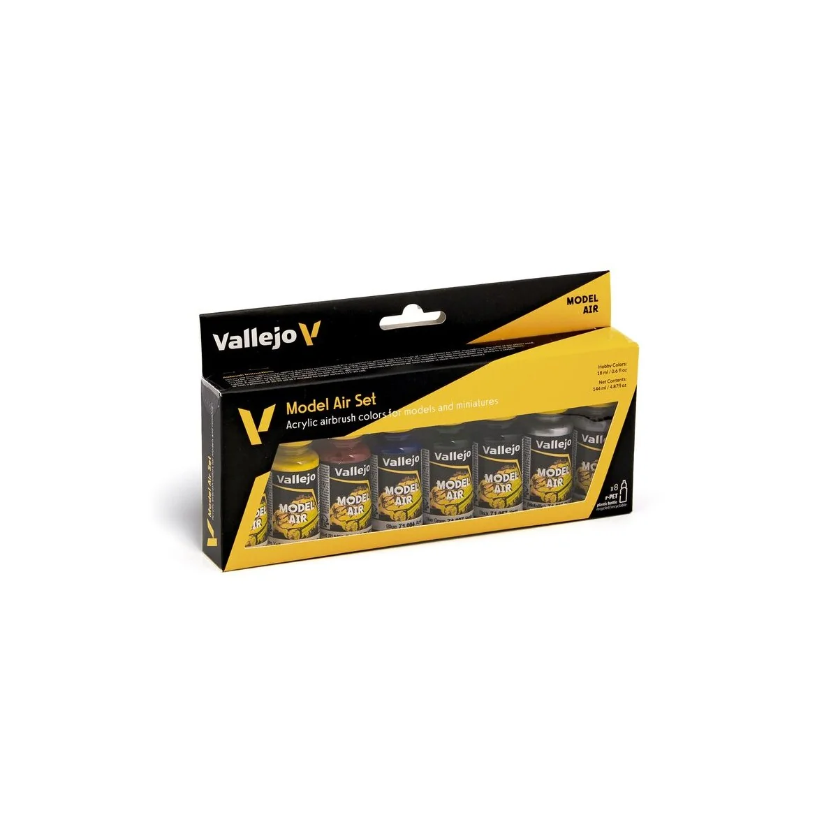 Model Air: Basic Colors 18 ml - Vallejo 71174 Model Air: Basic Colors 18 ml - Vallejo 71174