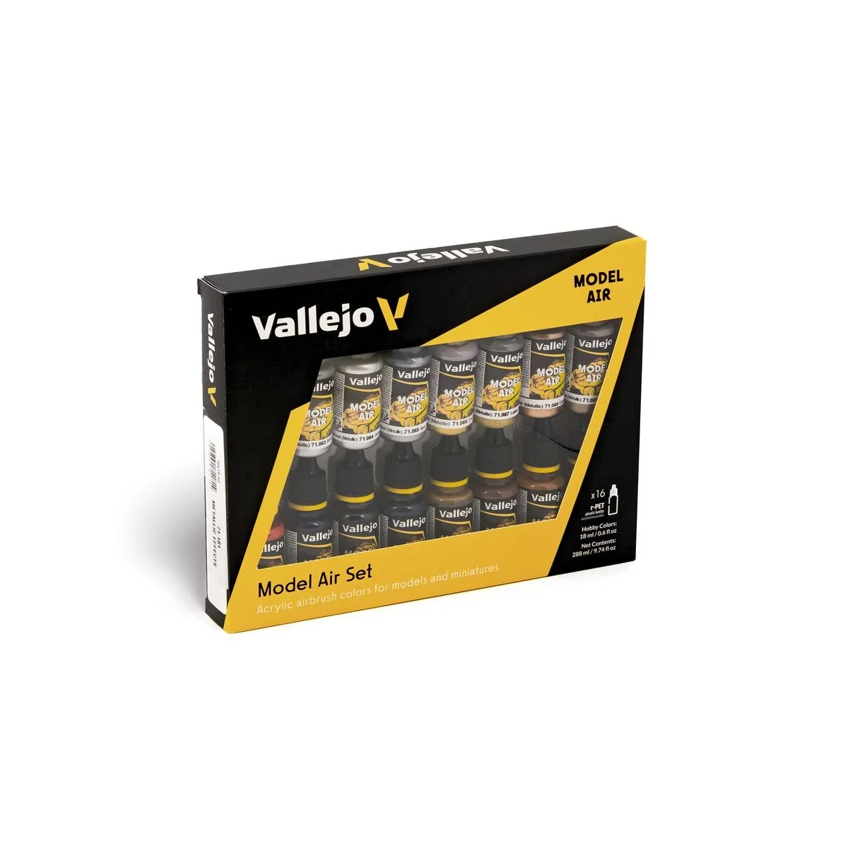 Model Air: Metallic Effects 18 ml - Vallejo 71181