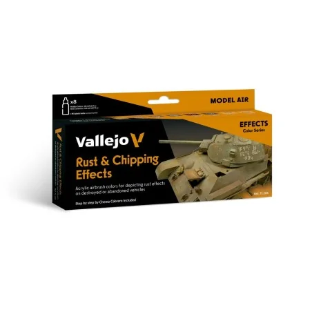 Model Air: Rust & Chipping Effects 18 ml - Vallejo 71186