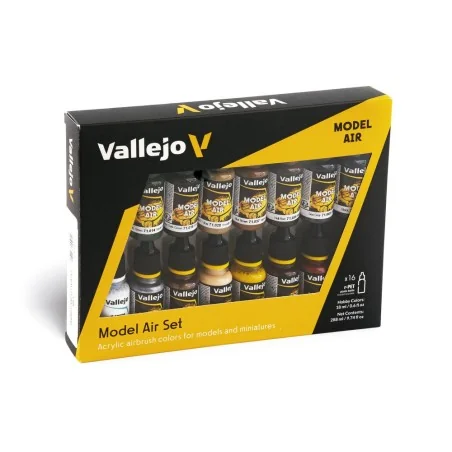 Model Air: Railway Colors Europe 18 ml - Vallejo 71191