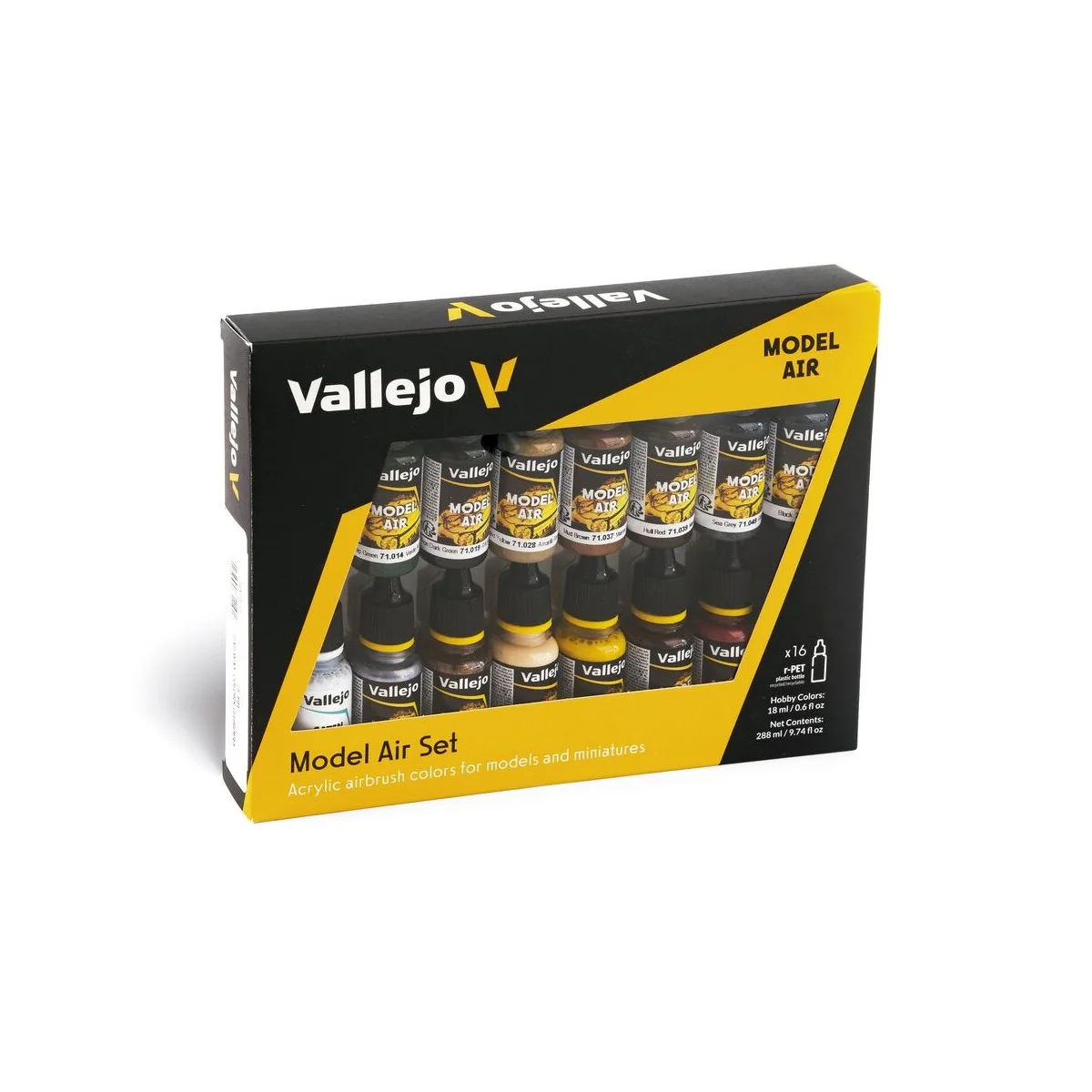 Model Air: Railway Colors Europe 18 ml - Vallejo 71191 Model Air: Railway Colors Europe 18 ml - Vallejo 71191
