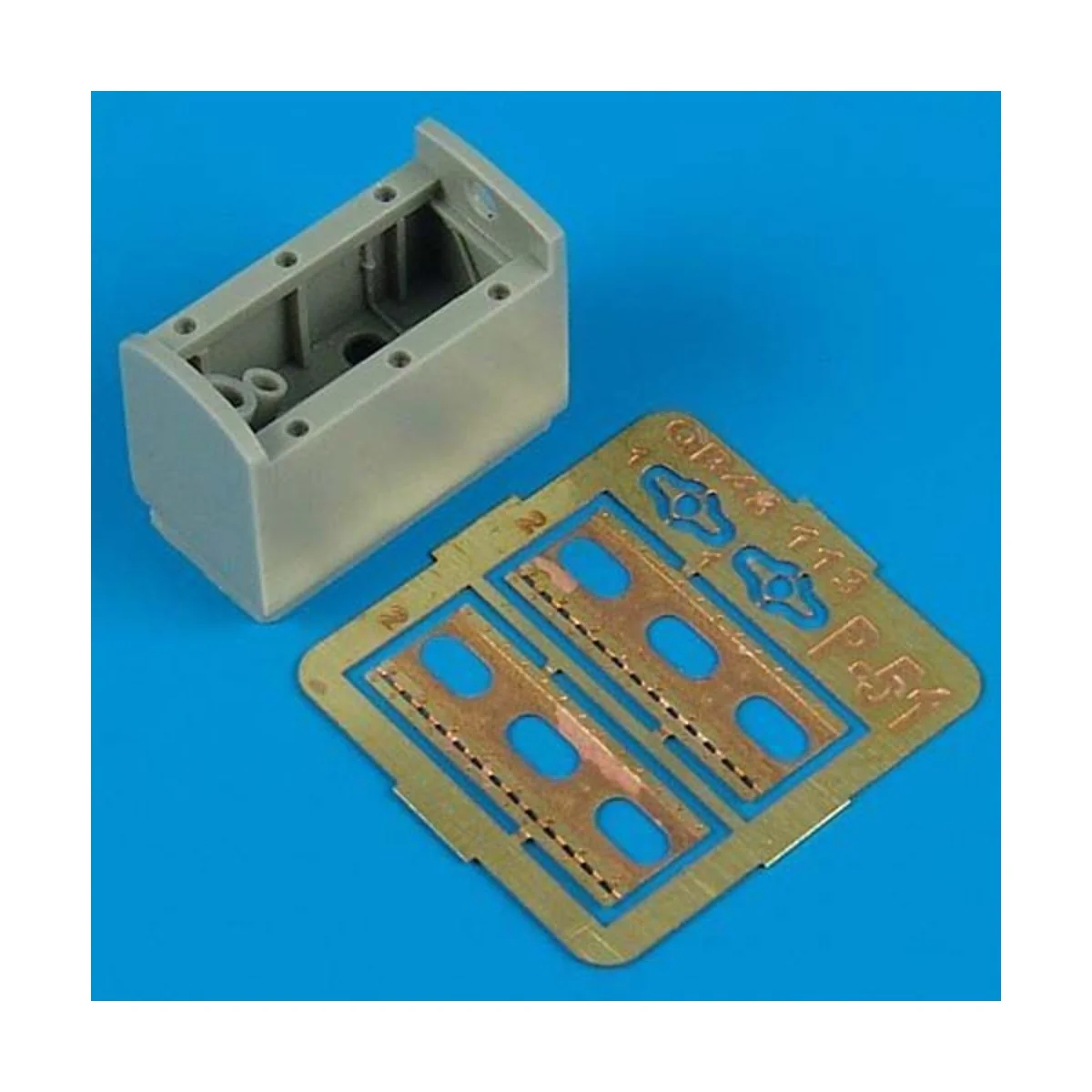 P-51D rear wheel well für Tamiya Bausatz - Quickboost QB48 113