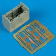 P-51D rear wheel well für Tamiya Bausatz, 1/48 - Quickboost QB48 113