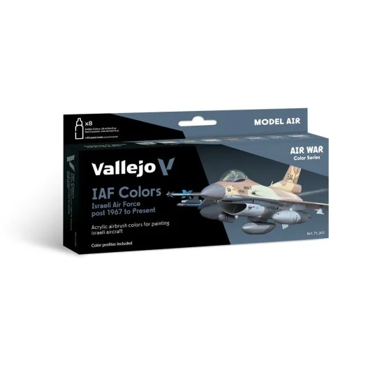 Israeli Air Force (IAF) Colors Post 1967 to Present 18 ml - Vallejo...