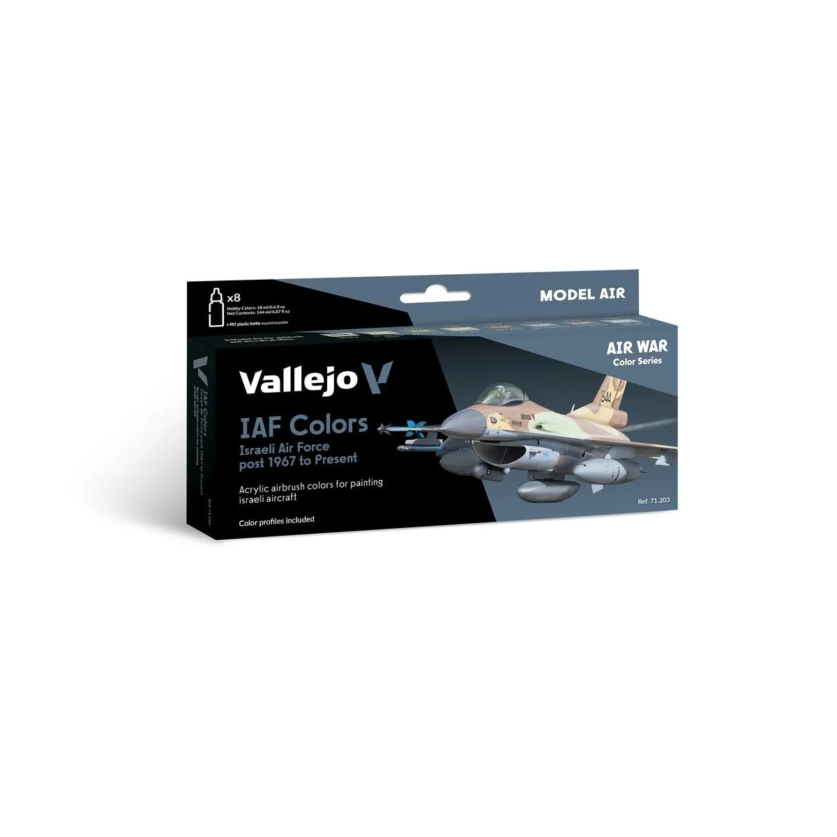 Israeli Air Force (IAF) Colors Post 1967 to Present 18 ml - Vallejo... Israeli Air Force (IAF) Colors Post 1967 to Present 18 ml - Vallejo...