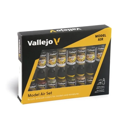 Model Air: German WWII Europe & Africa 18 ml - Vallejo 71208 Model Air: German WWII Europe & Africa 18 ml - Vallejo 71208