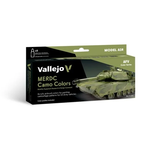 MERDC Camo Colors 18 ml - Vallejo 71202