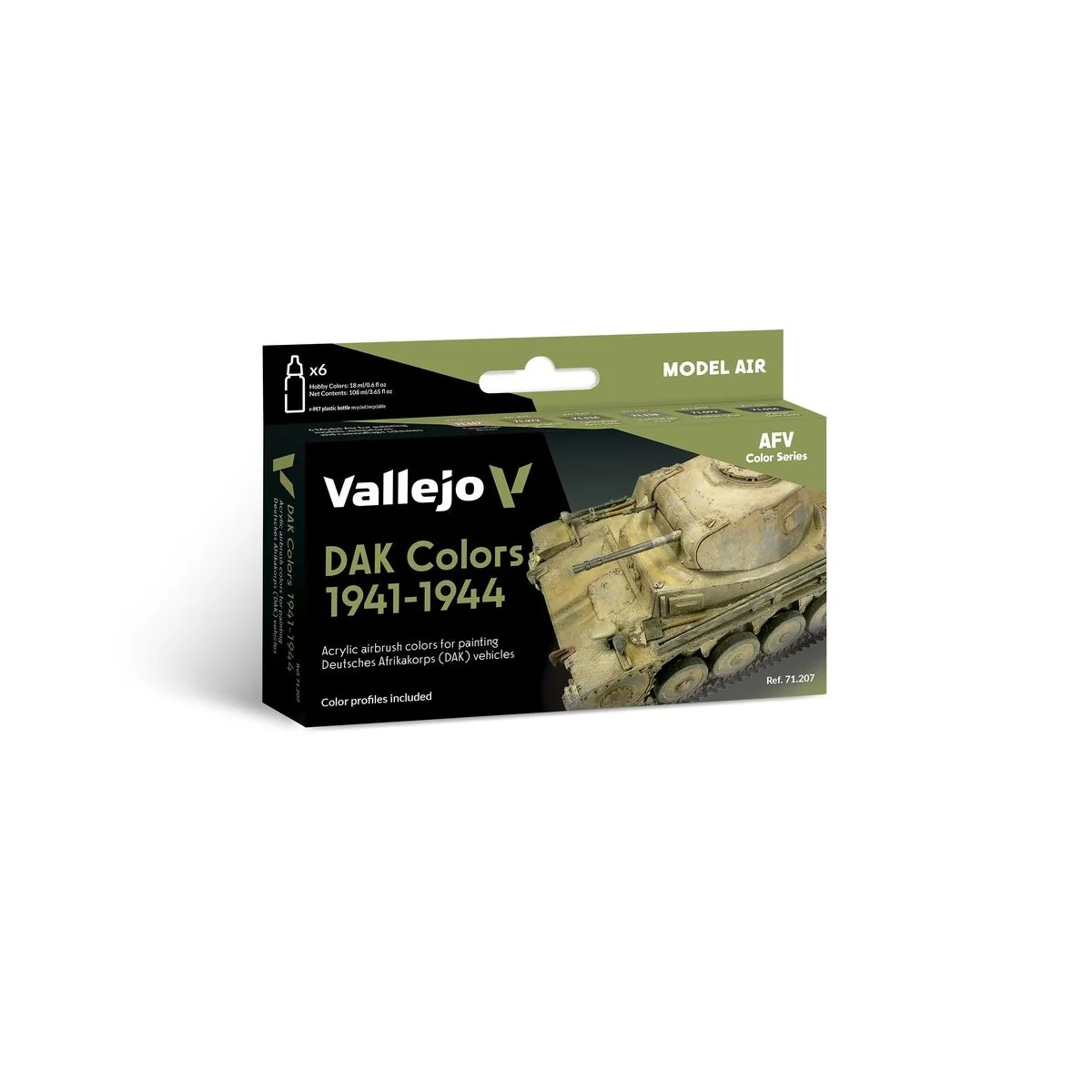 Model Air: DAK Colors 19411944 18 ml - Vallejo 71207 Model Air: DAK Colors 19411944 18 ml - Vallejo 71207