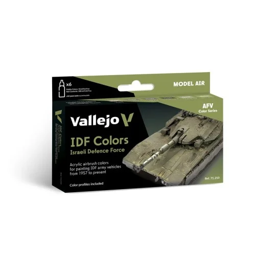 IDF Colors 18 ml - Vallejo 71210 IDF Colors 18 ml - Vallejo 71210