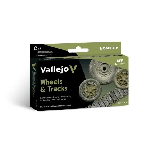 Wheels & Tracks 18 ml - Vallejo 71213 Wheels & Tracks 18 ml - Vallejo 71213