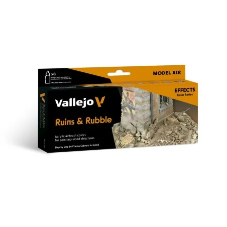Model Air: Ruins & Rubble 18 ml - Vallejo 71214