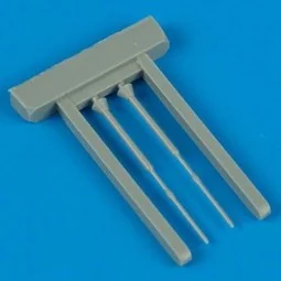 Su-27 Flanker B pitot tubes, 1/48 - Quickboost QB48 125