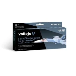 Soviet / Russian Colors Su27 Flanker from 80's to present 18 ml - V...