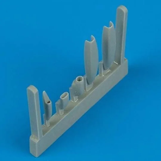 Su-25K air scoops für Kopro Bausatz, 1/48 - Quickboost QB48 126