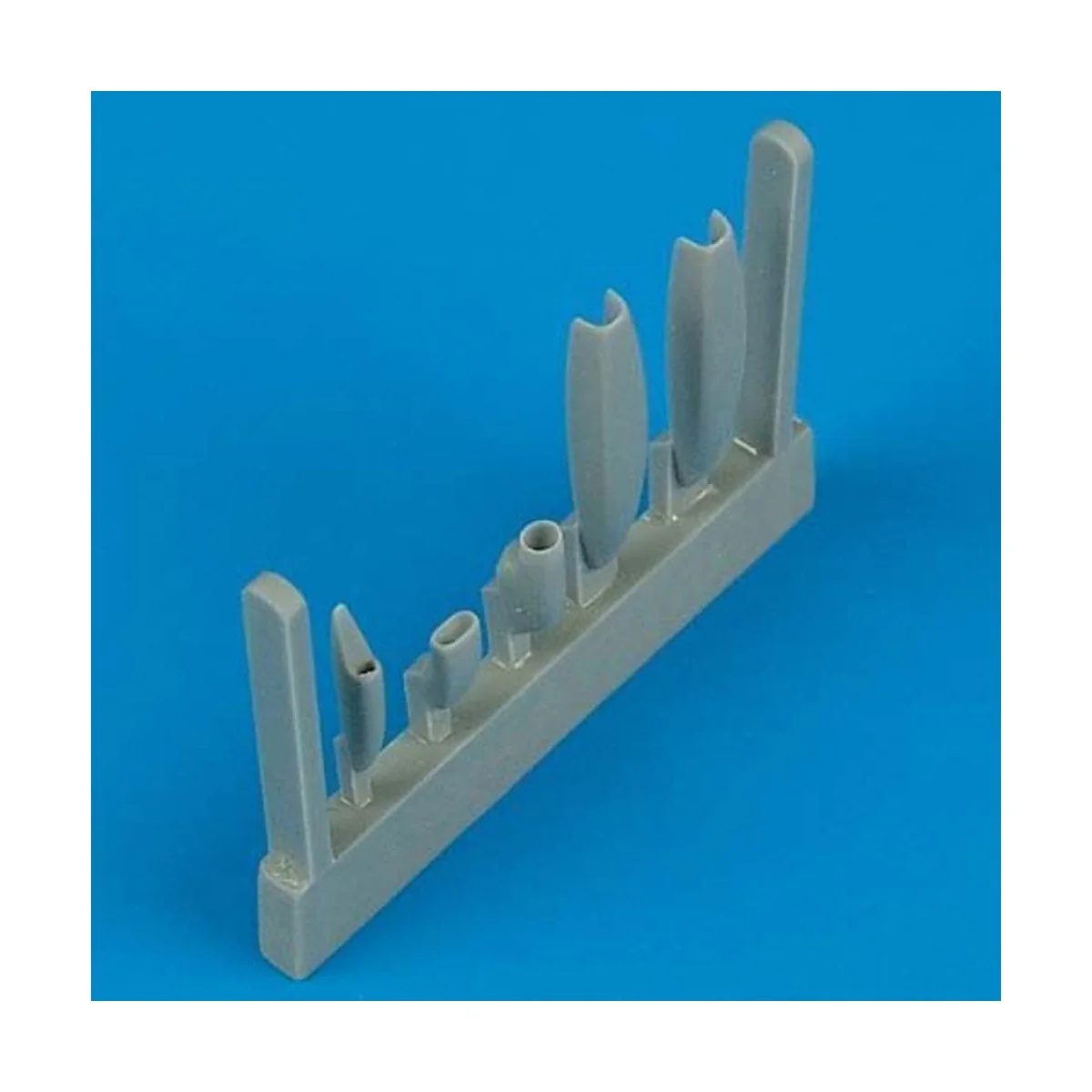 Su-25K air scoops für Kopro Bausatz, 1/48 - Quickboost QB48 126