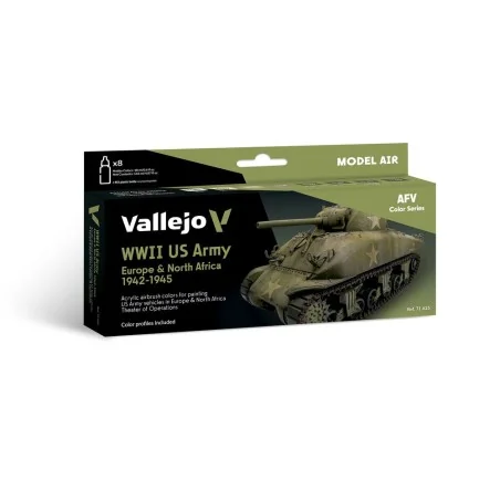 Model Air: US Army Europe & North Africa 19421945 18 ml - Vallejo 7...
