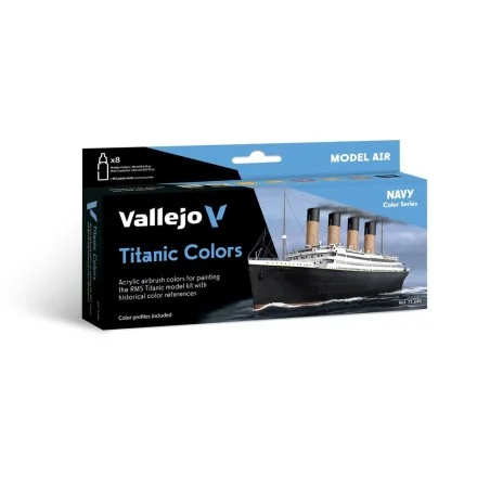 Model Air: Titanic Colors 18 ml - Vallejo 71646