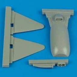 Spitfire HF Mk. VII conversion set für Hasegawa Bausatz, 1/48 - Qui...