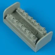 Fw Ta 152H exhausts für Dragon und Italeri Bausatz, 1/48 - Quickboo...