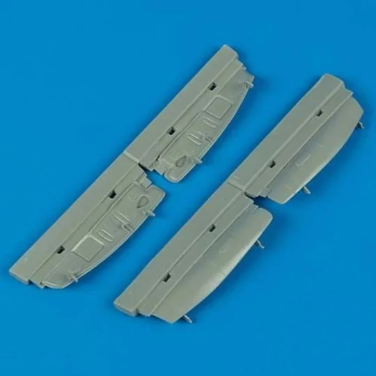 Mosquito undercarriage covers für Tamiya Bausatz, 1/48 - Quickboost...