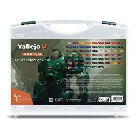 Xpress Color: Artist's Selection Case. Includes 60 Xpress colors 18...