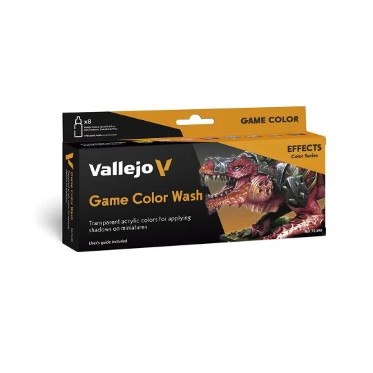 Game Color: Game Color Wash 18 ml - Vallejo 72190 Game Color: Game Color Wash 18 ml - Vallejo 72190