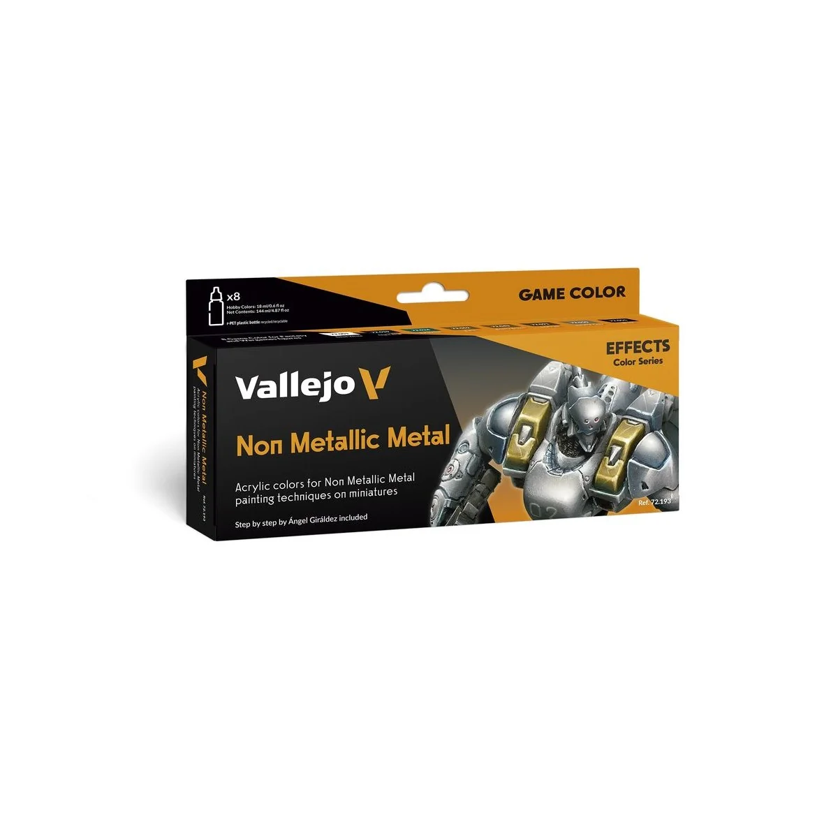 Game Color: Non Metallic Metal 18 ml - Vallejo 72193 Game Color: Non Metallic Metal 18 ml - Vallejo 72193