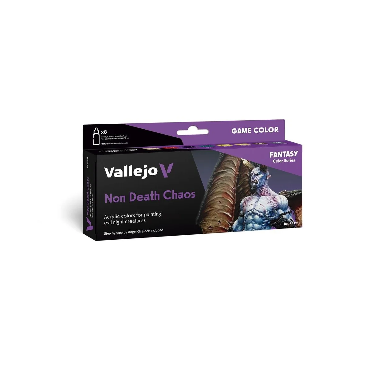 Game Color: Non Death Chaos 18 ml - Vallejo 72191 Game Color: Non Death Chaos 18 ml - Vallejo 72191