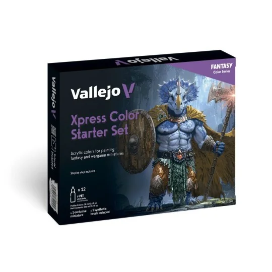Xpress Color: Starter Set 18 ml - Vallejo 72209 Xpress Color: Starter Set 18 ml - Vallejo 72209