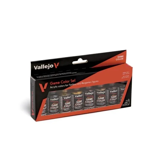 Metallic Colors 18 ml - Vallejo 72303 Metallic Colors 18 ml - Vallejo 72303